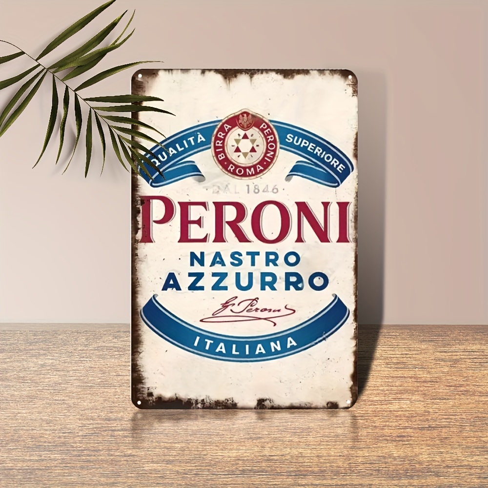 Home Bar And Restaurant - Vintage Peroni Nastro Azzurro Italiaans bier