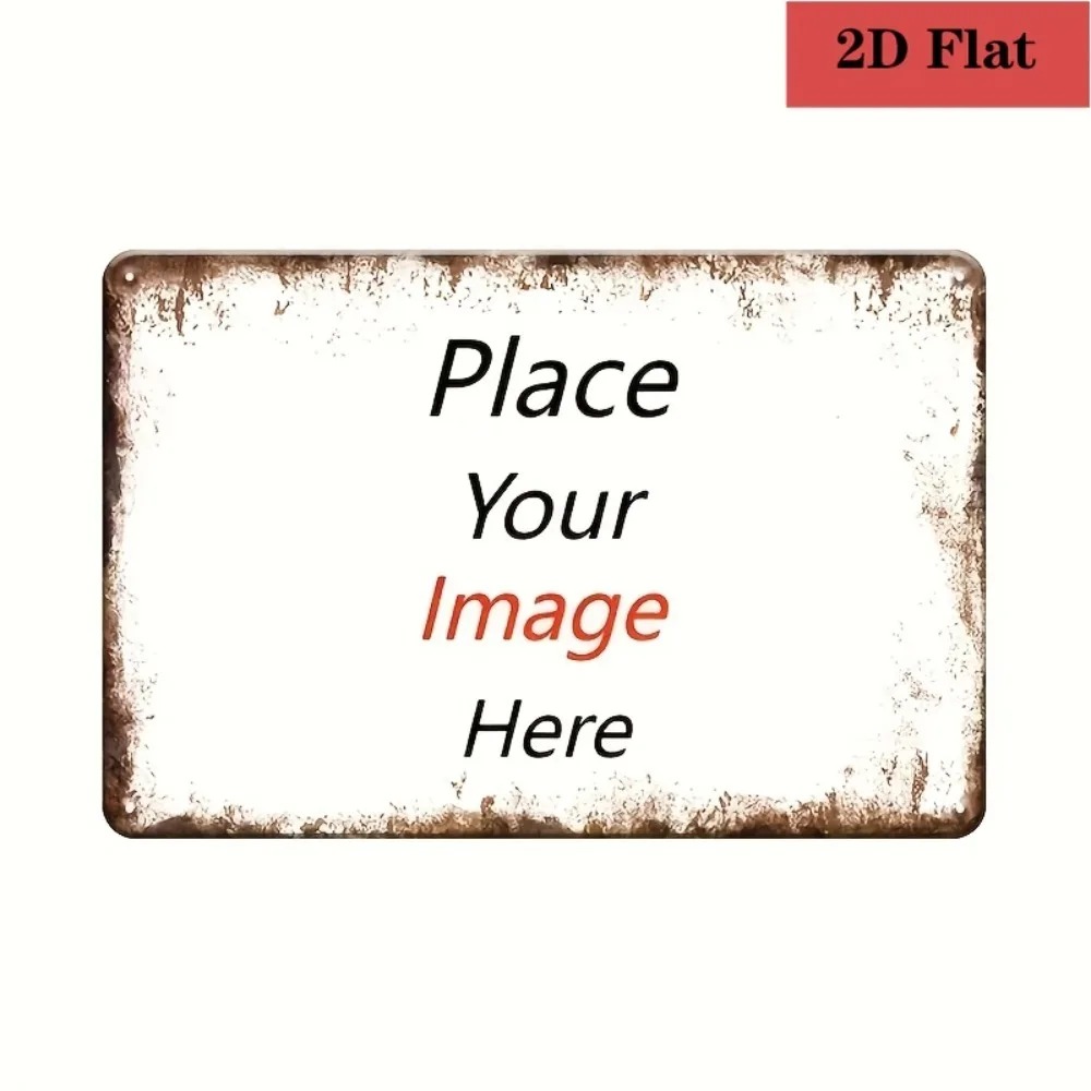 Home Bar And Restaurant - 8×12 inch aanpasbare metalen plaquette gepersonaliseerde