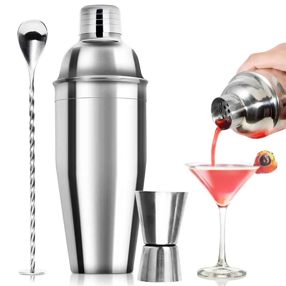 Boston Shaker Set - 3/6 stuks Cocktail Shaker RVS Bartending