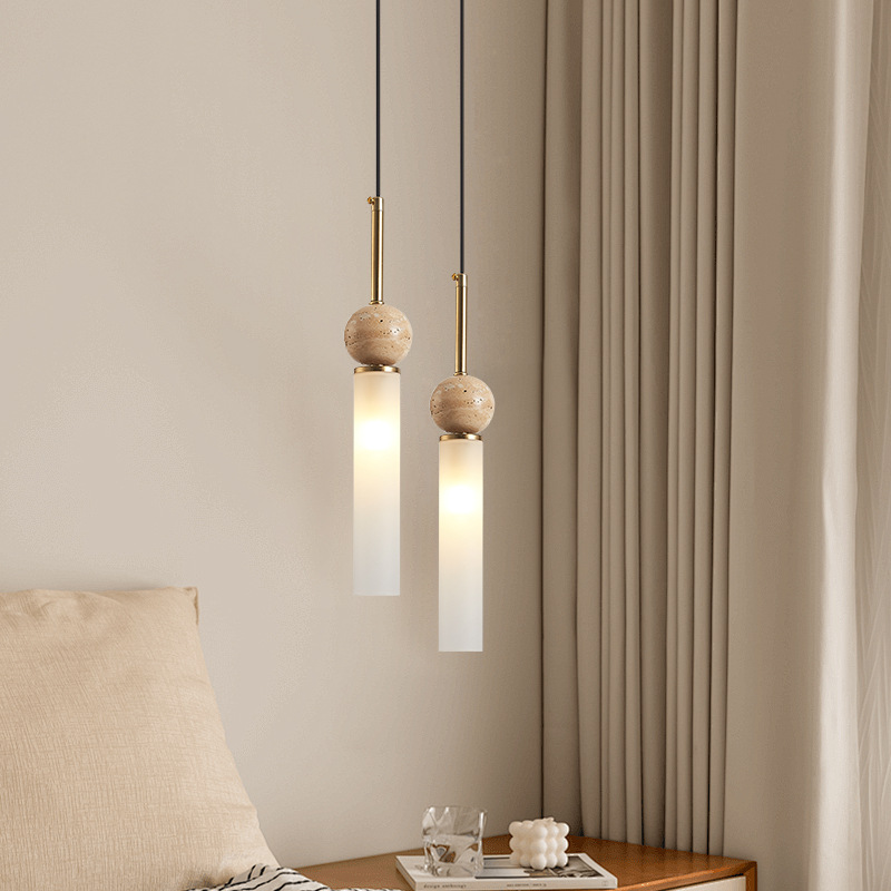 Home Bar And Counter - Scandinavische moderne woonkamer LED kroonluchter bar