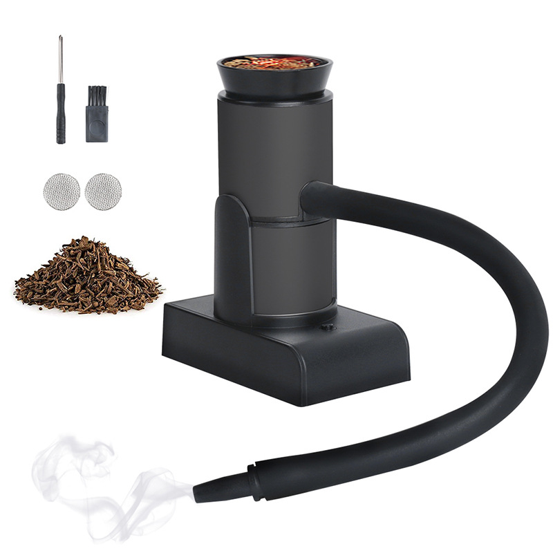 Smoking Gun Kit - Draagbare cocktailrokerkit Rokenpistool met houtsnippers Voedselroker