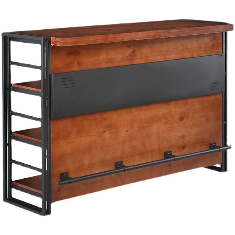 Home Bar And Counter - # Multifunctionele antieke kassa-/barunit voor thuis,