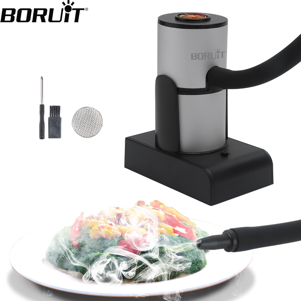 Smoking Gun Kit - BORUiT SK305 Rookgenerator Draagbare Moleculaire Keuken