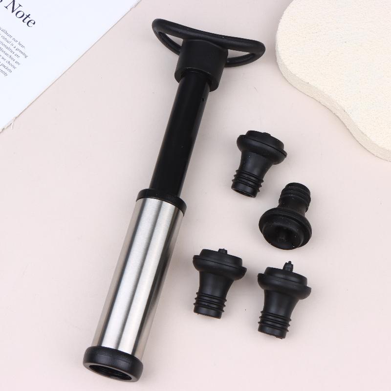Wine Preservation Pump - Vacuümpomp Conservator Wijnbeschermer Set Vacuüm Wijnstoppers