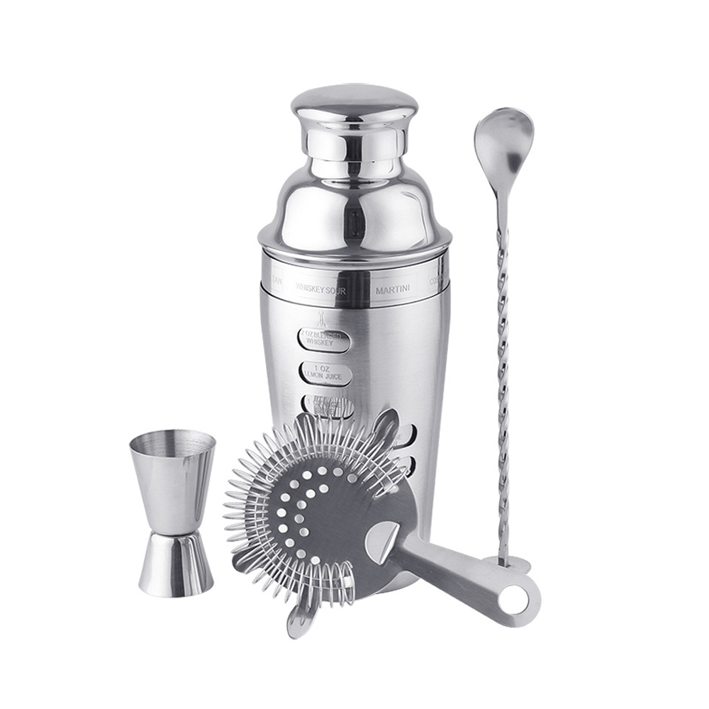 Boston Shaker Set - Boston Shaker Set 4-delig, professionele cocktailshaker