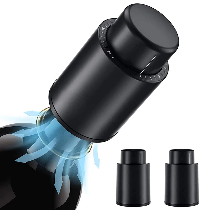 Wine Preservation Pump - Vacuüm wijnflesstopper verzegelde opslag vacuüm geheugen