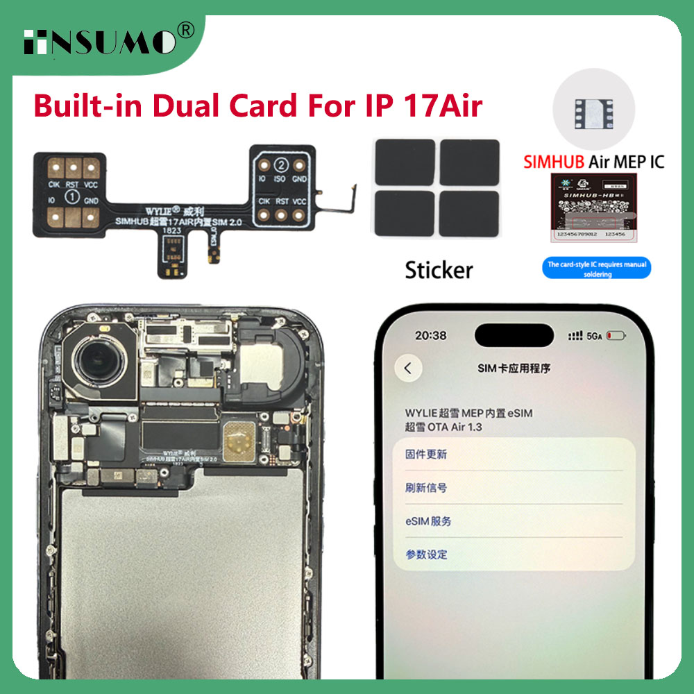 Home Bar Iphone - US-versie conversie naar ingebouwde dual SIM-kaart