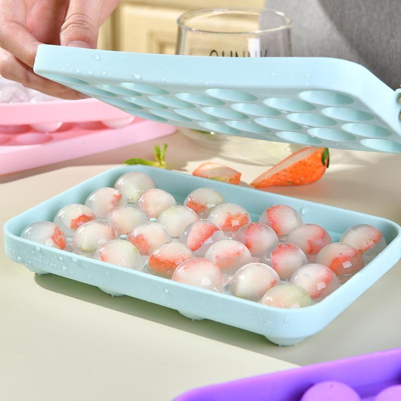 Ice Mold Sphere - Nieuwe 25-vakjes ijsballenmal van siliconen met