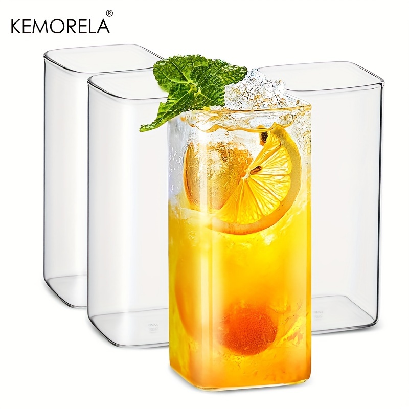 Highball Glass Set - 4 Stuks Drinkglazen Cups 443/560Ml Dunne