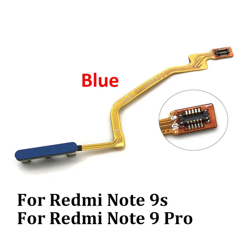 Home Bar Iphone - Vingerafdruksensor voor Xiaomi Redmi Note 9