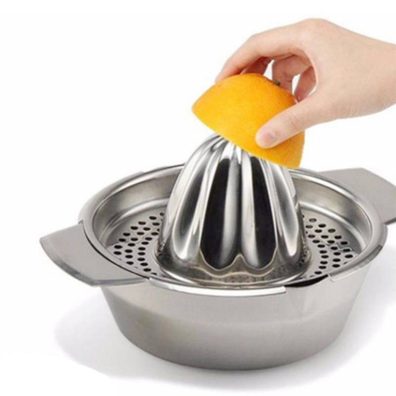 Citrus Juicer Bar - Draagbare citroensinaasappel handmatige fruitpers 304 roestvrij