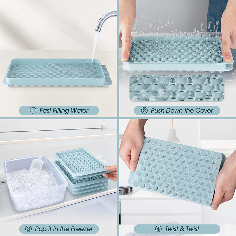 Mini Ijsblokjesbakje 104 Gaten - Ice Mold Sphere recensie en prijs