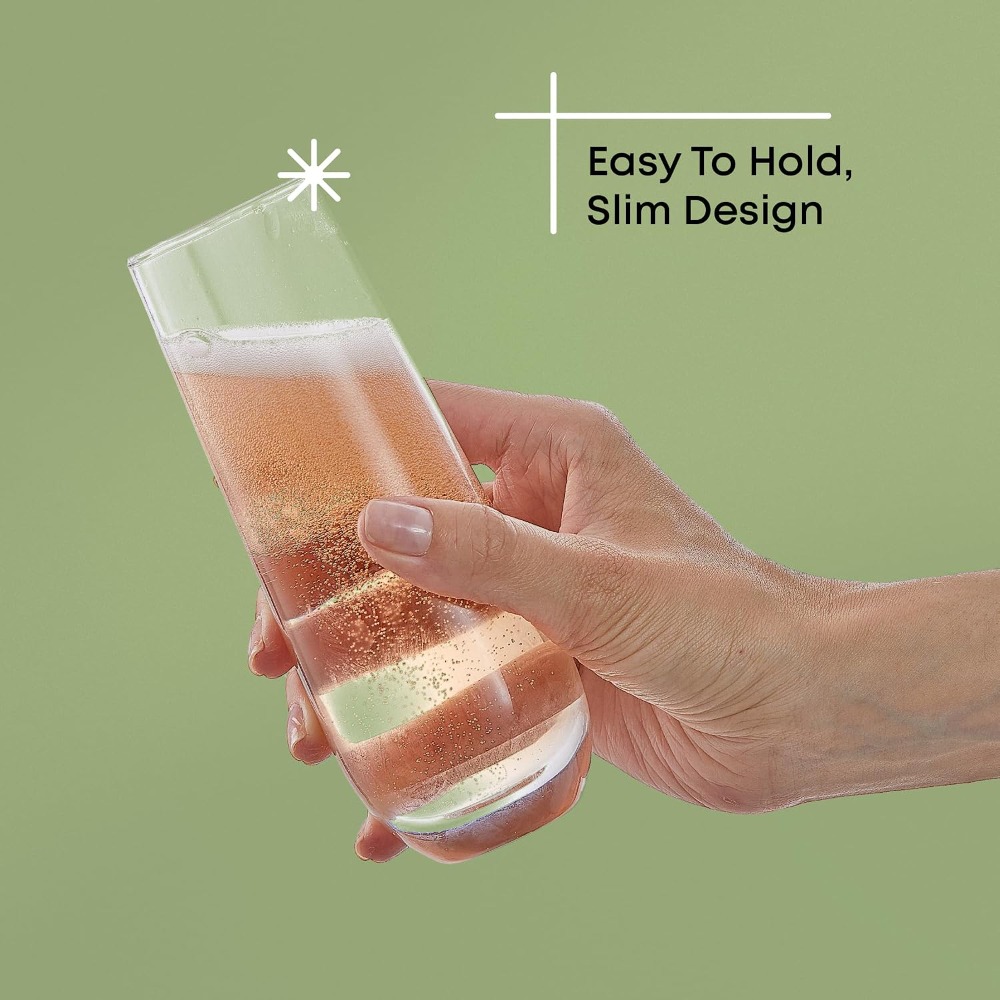 Stemloze champagneflutes, set  - Highball Glass Set recensie en prijs