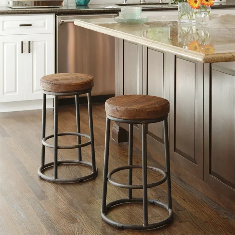 Amerikaanse retro ijzeren bark - Home Bar Seating recensie en prijs