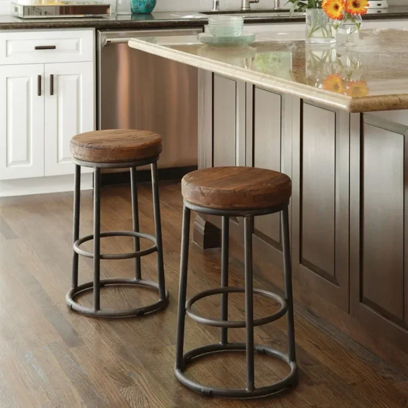 Amerikaanse retro ijzeren bark - Home Bar Seating recensie en prijs