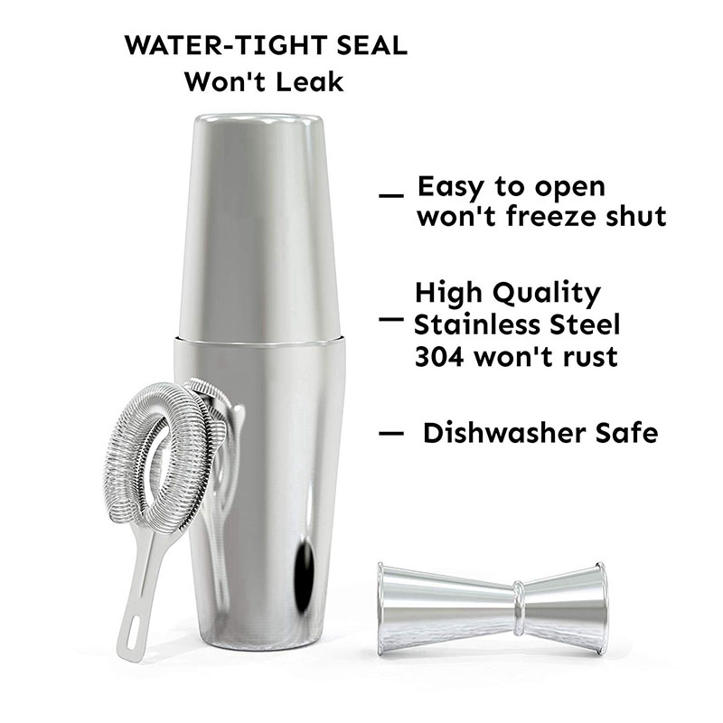 ABJT-Cocktail Shaker Set: Prof - Boston Shaker Set recensie en prijs