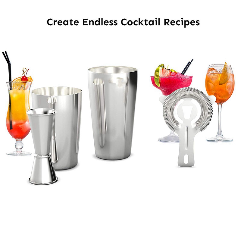 ABJT-Cocktail Shaker Set: Prof - Boston Shaker Set recensie en prijs