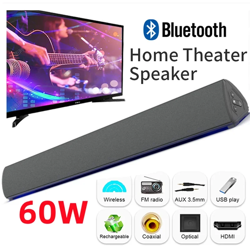 60W Draadloze Tv Pc Soundbar B - Home Bar And Theater recensie en prijs