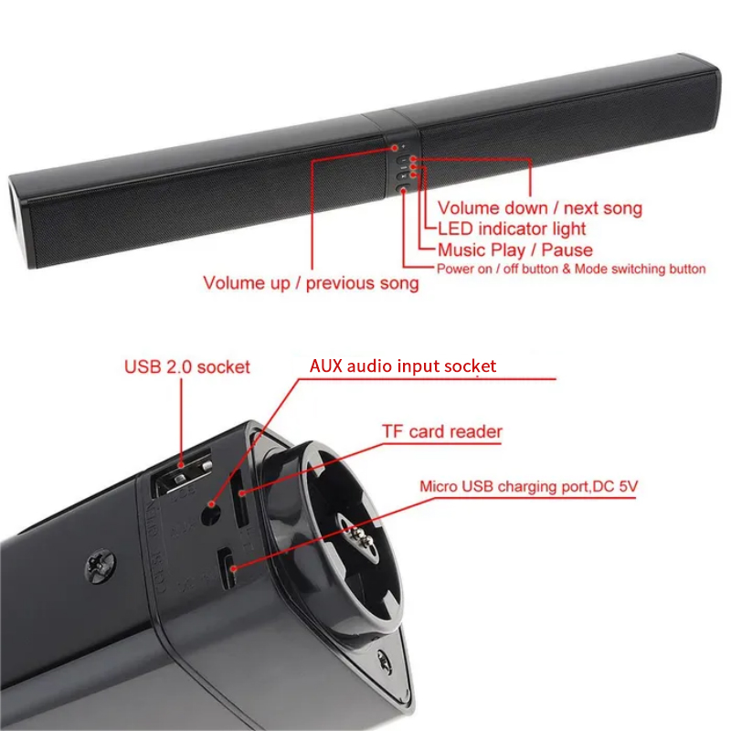 Krachtige Soundbar Sound Radio - Home Bar And Theater recensie en prijs