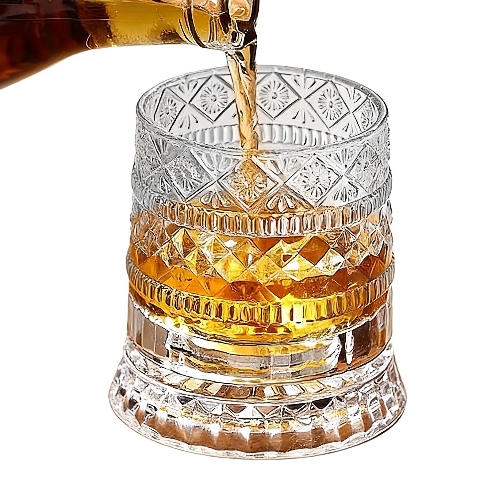 360 graden draaibaar whiskygla - Home Bargains recensie en prijs