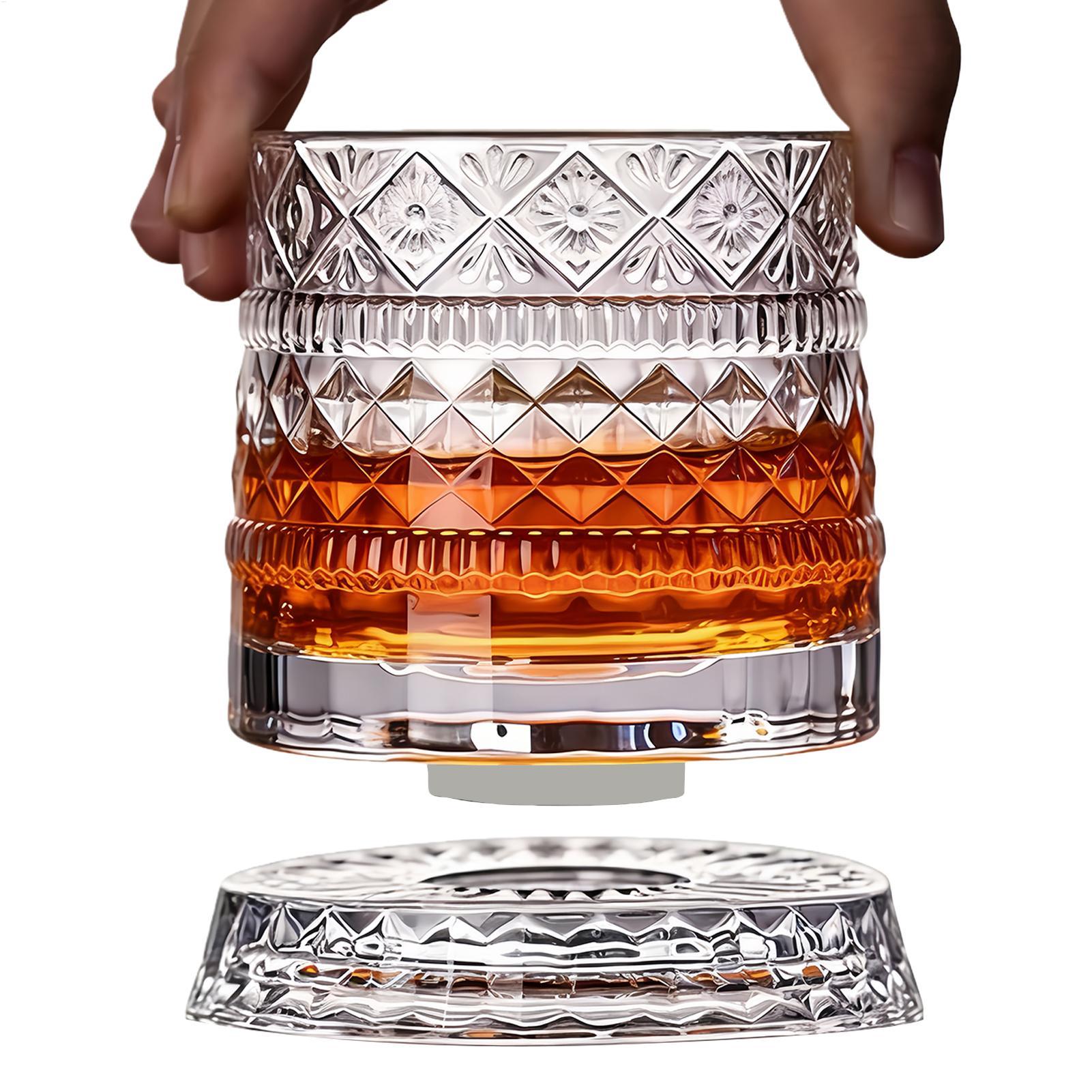360 graden draaibaar whiskygla - Home Bargains recensie en prijs