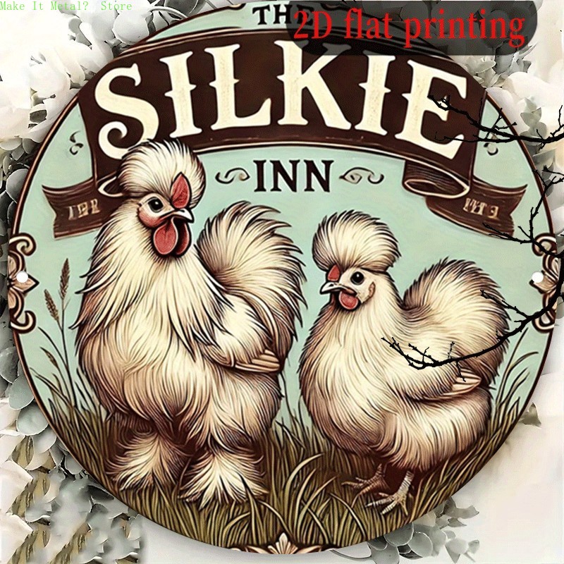 Vintage The Silkie Inn ronde b - Home Bar And Kitchen recensie en prijs