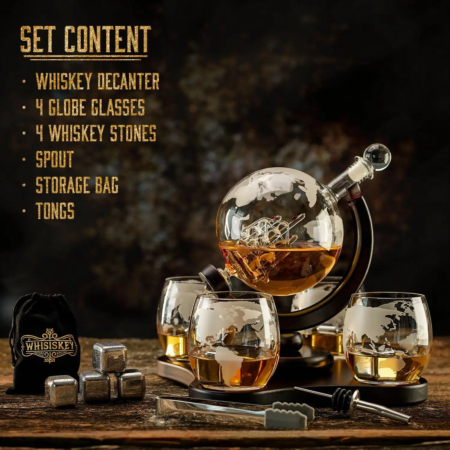Nancihui Creatieve Glazen Kara - Decanter Globe Set recensie en prijs