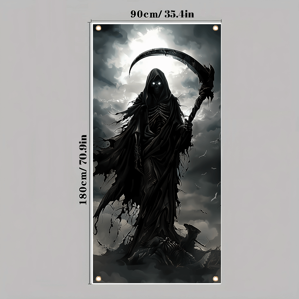 De Grim Reaper houdt een zeisv - Home Bargains recensie en prijs