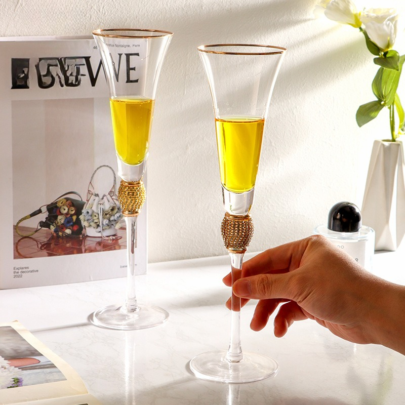 Luxe Diamond Gold Rim Highball - Highball Glass Set recensie en prijs