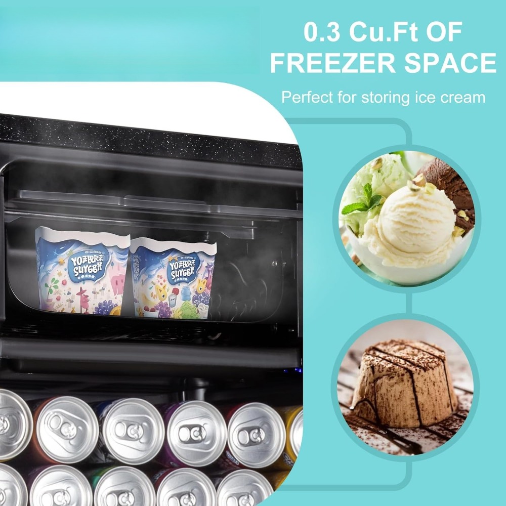 4,8 Cu.Ft Mini drankenkoelkast - Home Bar And Fridge recensie en prijs