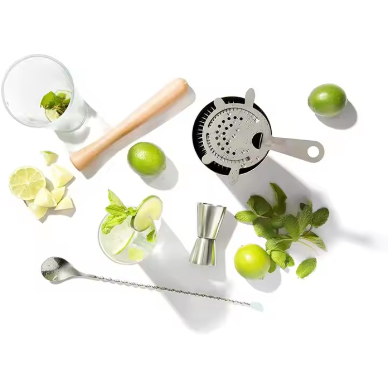 6-delige minimalistische, mili - Boston Shaker Set recensie en prijs