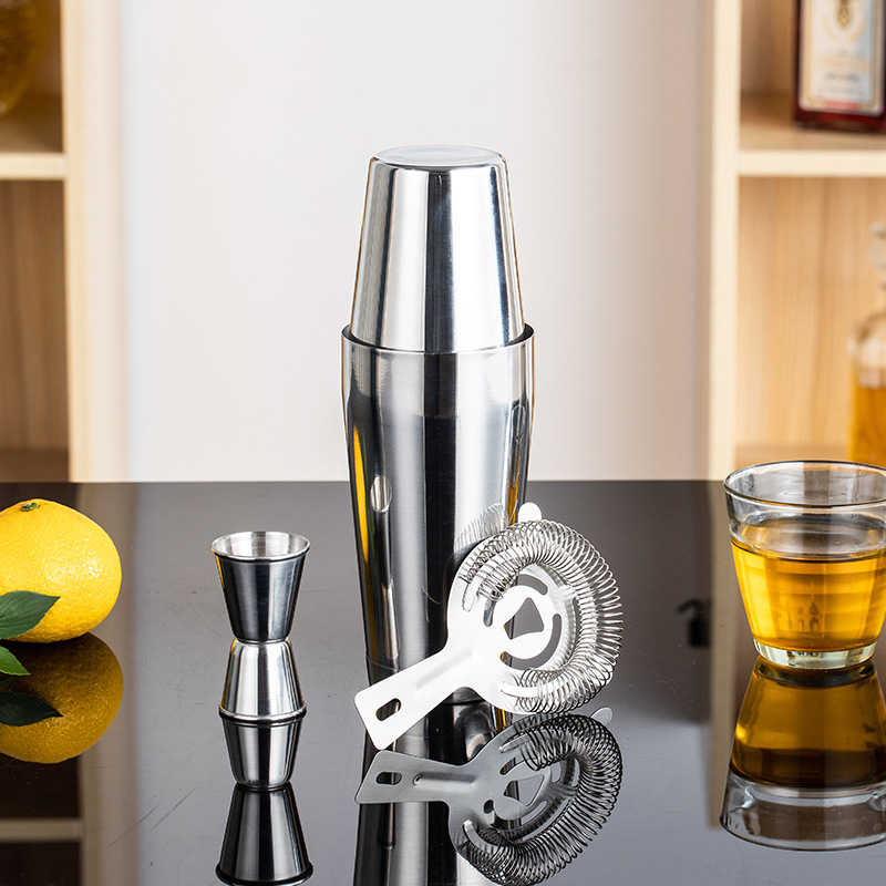 RVS Bar Tool Set Cocktail Shak - Boston Shaker Set recensie en prijs