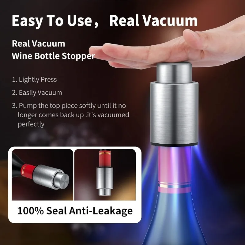 Wijnflessenstoppers Vacuüm wij - Wine Preservation Pump recensie en prijs