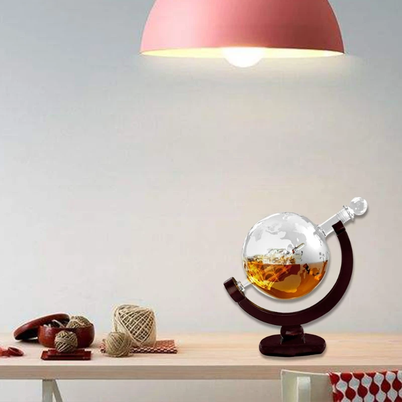 Aanpasbare globe-whiskykaraf - Decanter Globe Set recensie en prijs