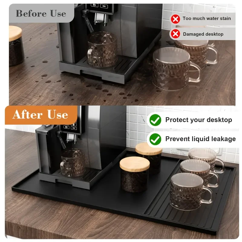 2-in-1 siliconen koffiebarmat  - Home Bar And Counter recensie en prijs