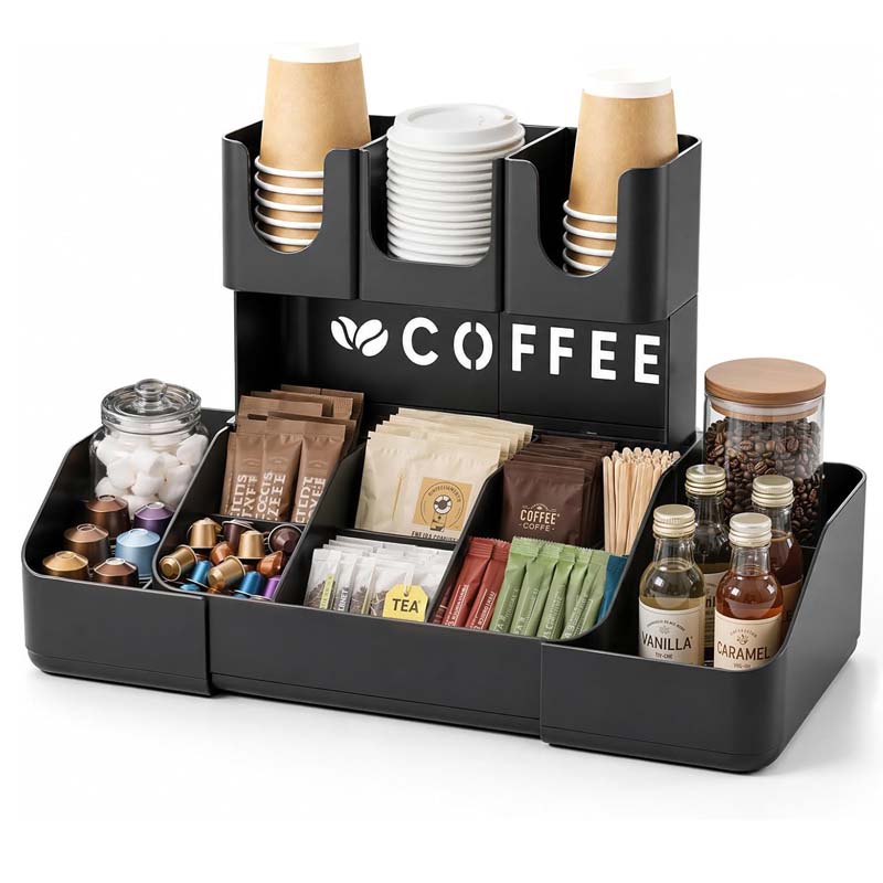 2-laags koffie-station organiz - Home Bar Setup recensie en prijs