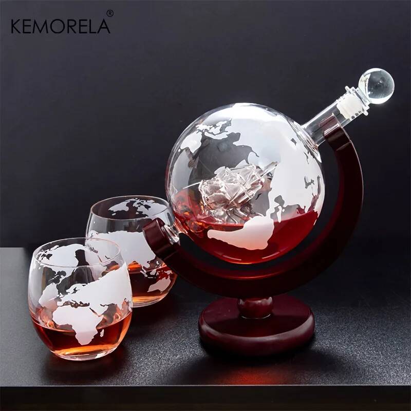 900ML Globe Whiskey Decanter S - Decanter Globe Set recensie en prijs
