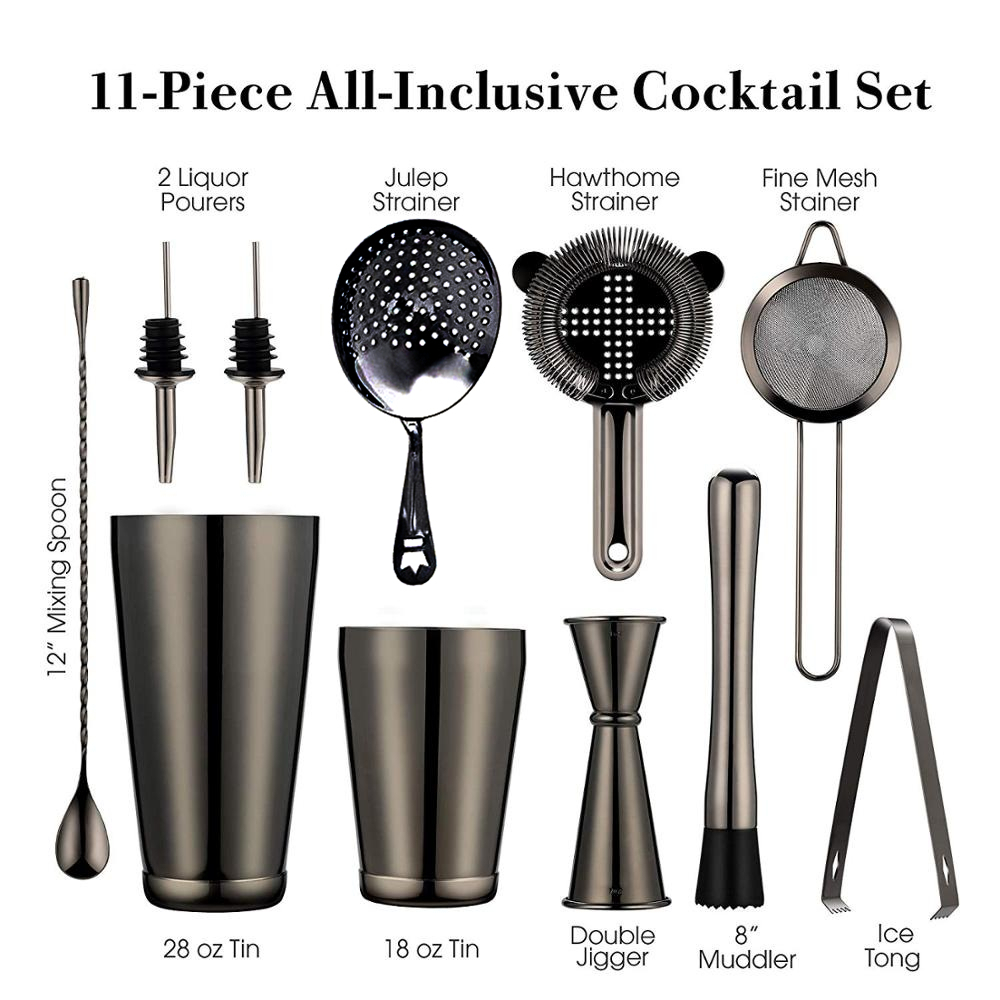 Cocktail Shaker Bar Set: 2 gew - Boston Shaker Set recensie en prijs
