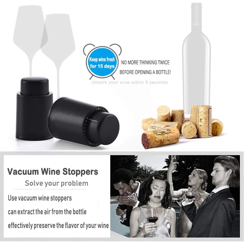 Vacuüm wijnflesstopper verzege - Wine Preservation Pump recensie en prijs