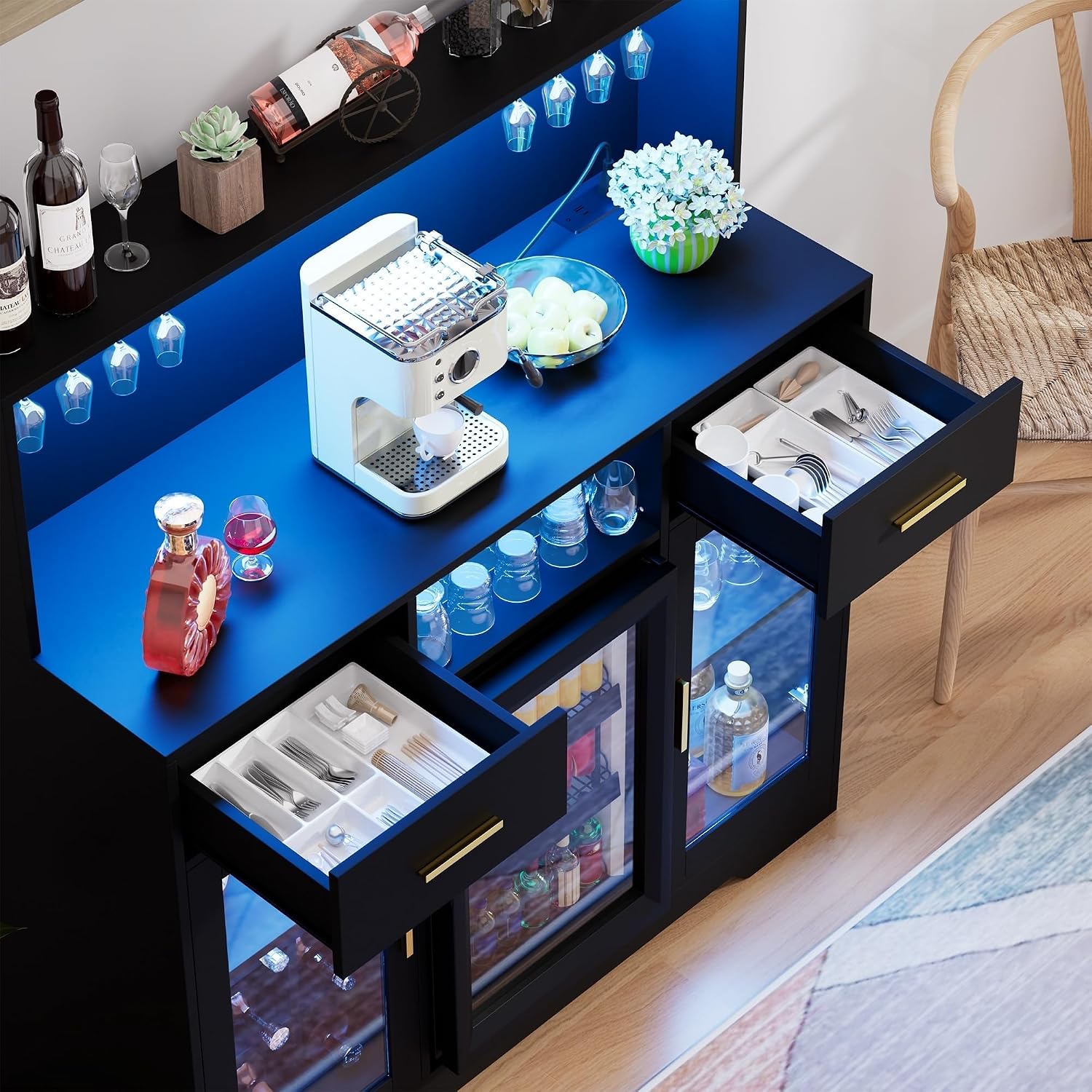 Mini koelkastkast met opbergru - Home Bar And Fridge recensie en prijs