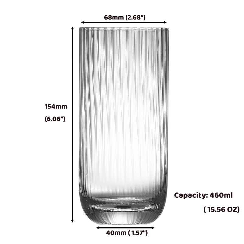 Loodvrij creatief glazen krist - Highball Glass Set recensie en prijs