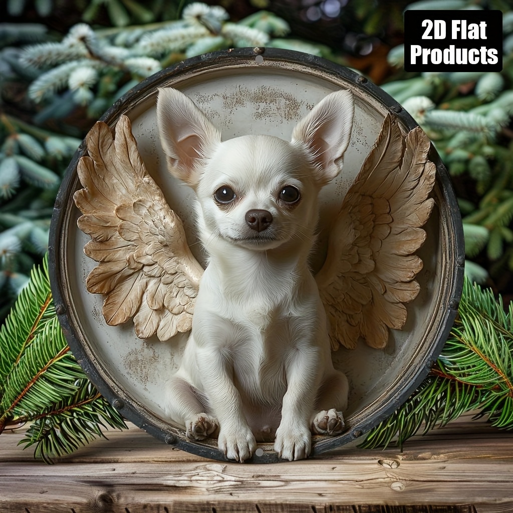 2D plat, 1pc, Chihuahua thema, - Home Bar And Kitchen recensie en prijs