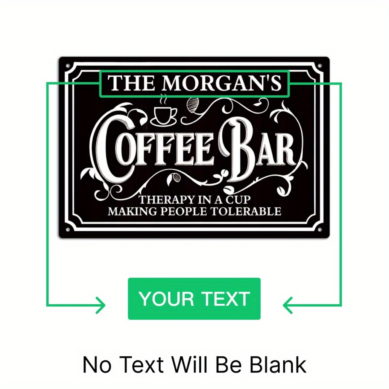 1pc gepersonaliseerd The Morga - Home Bar And Coffee recensie en prijs