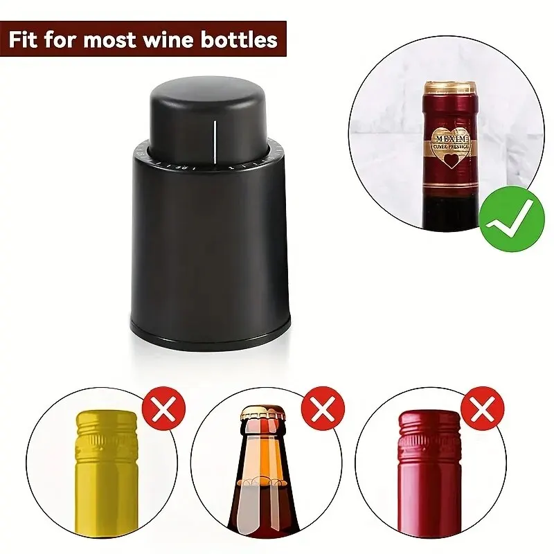 Vacuümpomp Wijn Saver Cap Stop - Wine Preservation Pump recensie en prijs