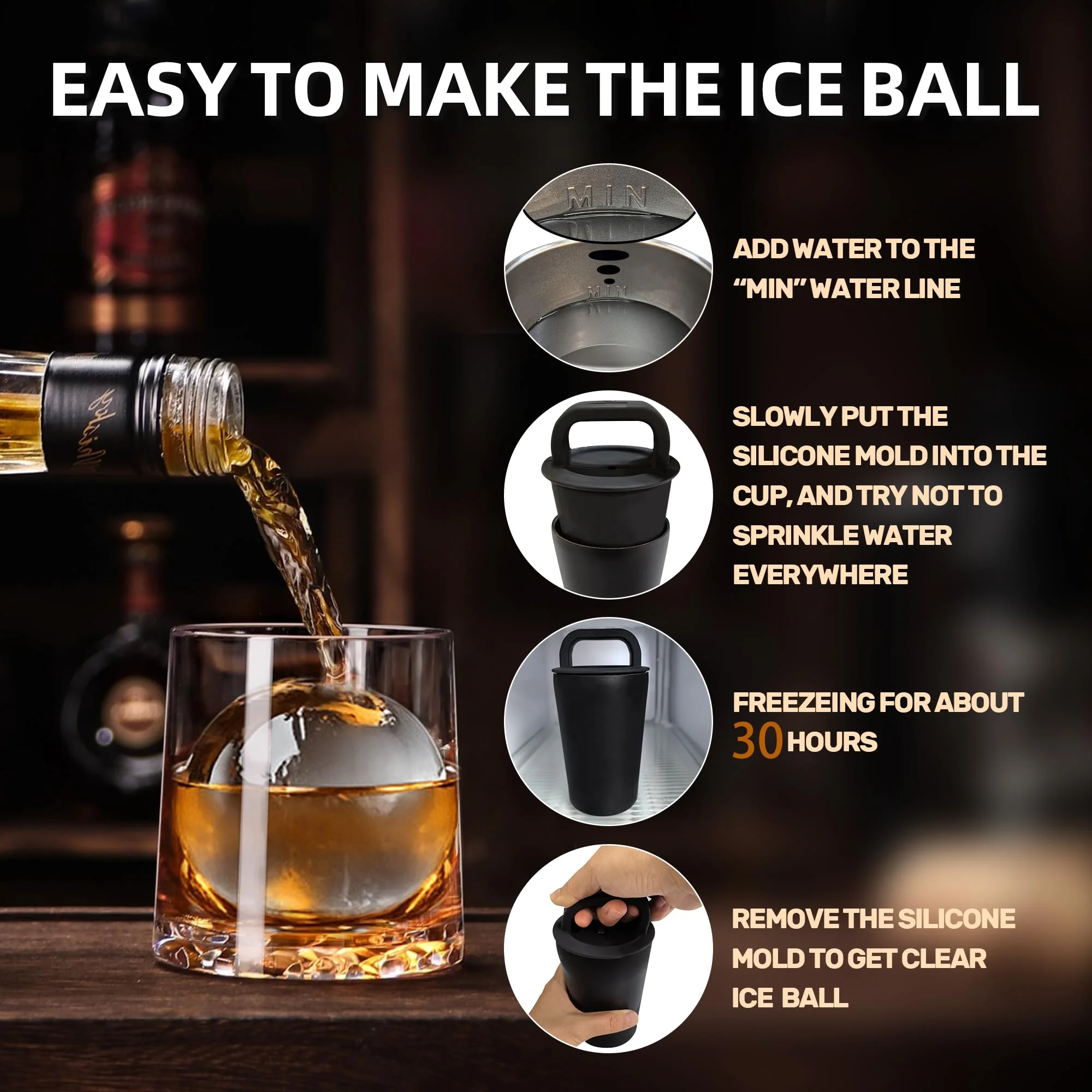 Kristalheldere Whiskey IJsboll - Ice Mold Sphere recensie en prijs