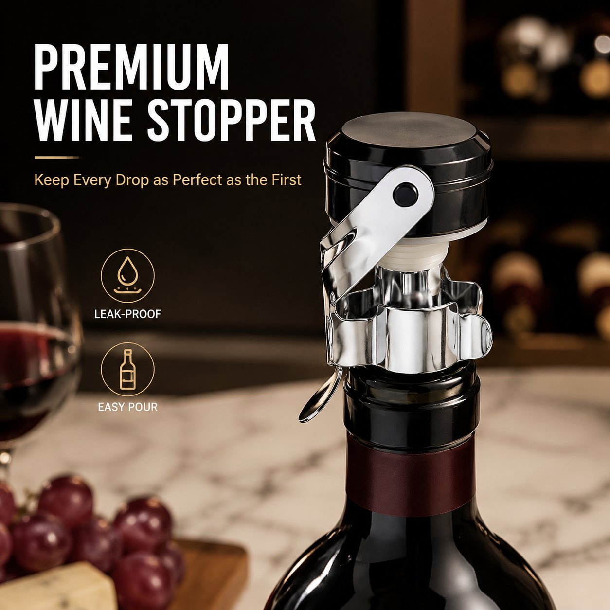 Cabilock 3-delige roestvrijsta - Wine Preservation Pump recensie en prijs