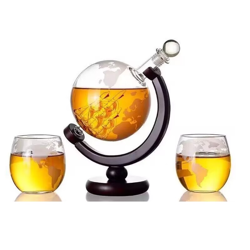 Creatieve Globe-karafset van 1 - Decanter Globe Set recensie en prijs