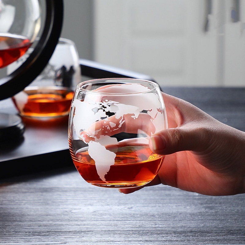 Creatieve Globe-karafset van 1 - Decanter Globe Set recensie en prijs